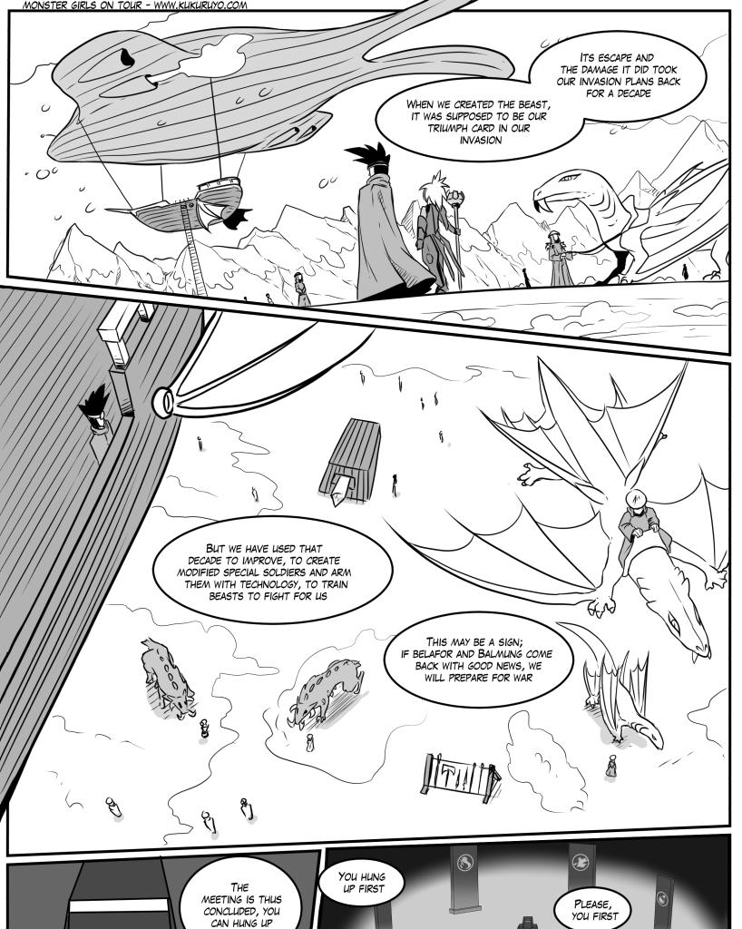 Monster girls on tour - Episode 135, Page 1: Page 135